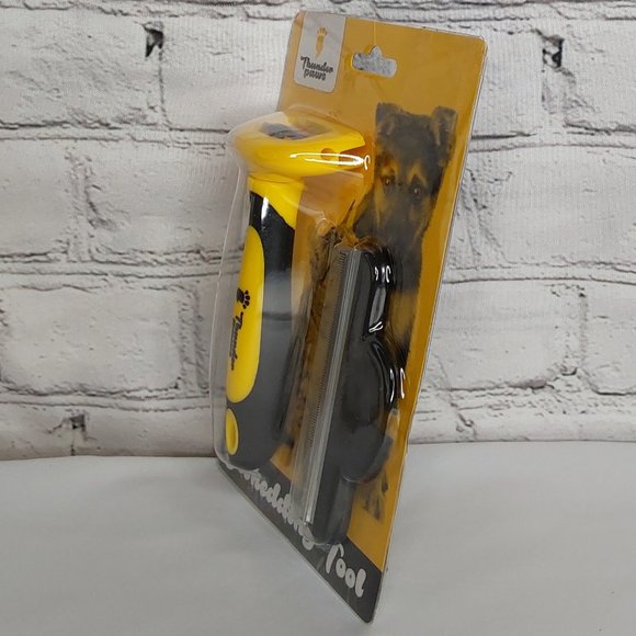 'THUNDER-PAWS' DOG PROFESSIONAL DESHEDDING TOOL COMPLETE GROOMING SYSTEM - Picture 4 of 16